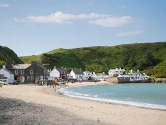 Porthdinllaen Morfa Nefyn Beach