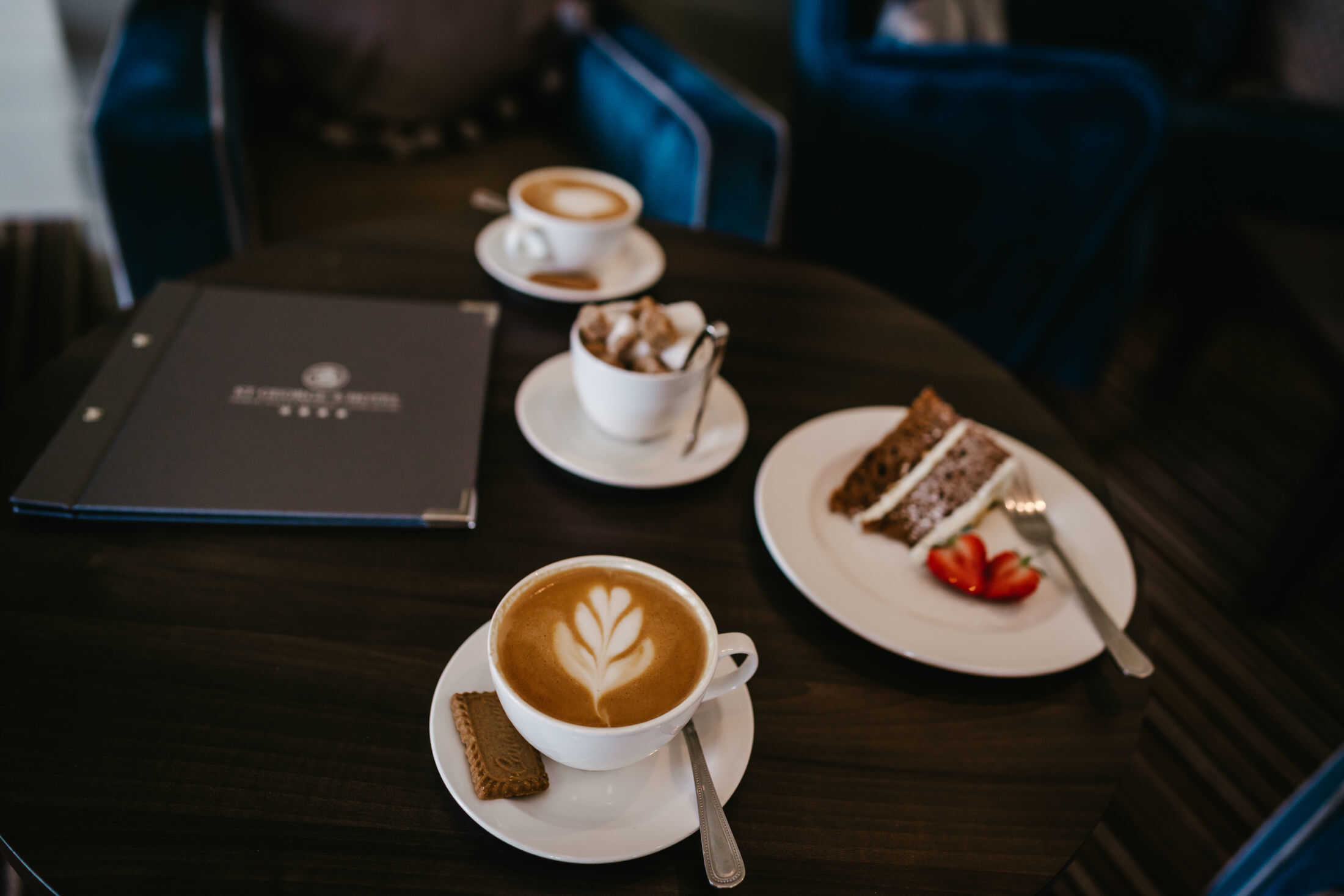 fresh coffee and cake at st george's hotel llandudno