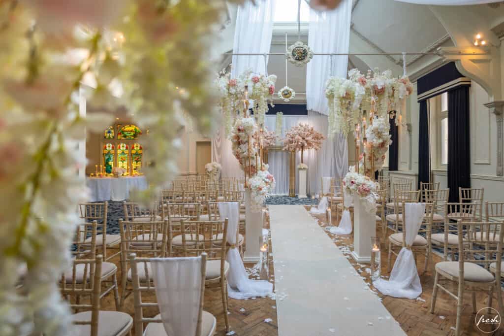 Conwy Suite at St George's Hotel, wedding venue North Wales