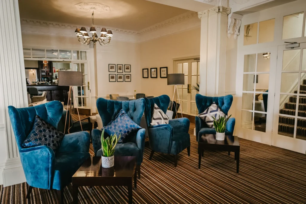 lounge area at St George's Hotel Llandudno