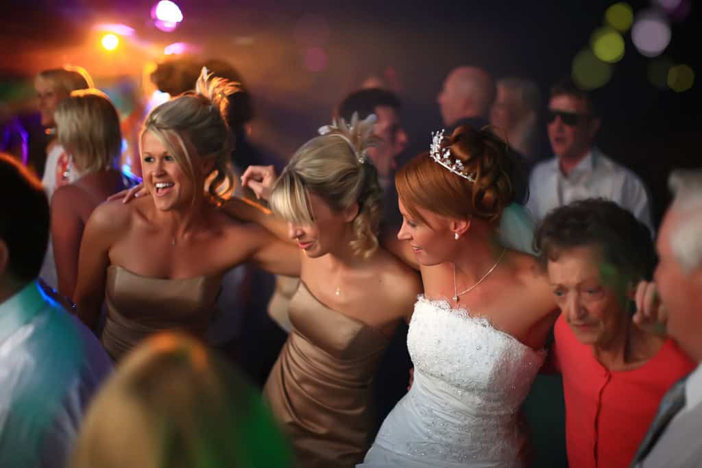 wedding disco at north wales wedding venues