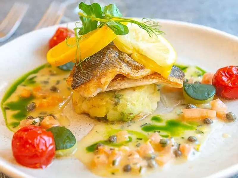 lunch at the Terrace Restaurant, Llandudno North Wales